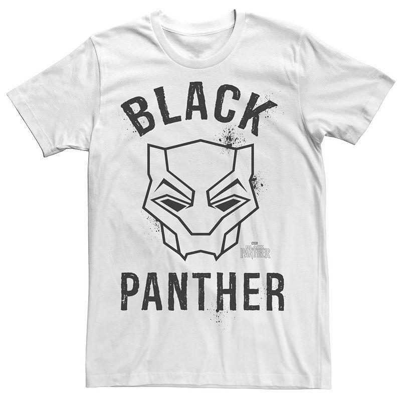 Mens Marvel Black Panther Movie Collegiate Graffiti Graphic Tee Product Image