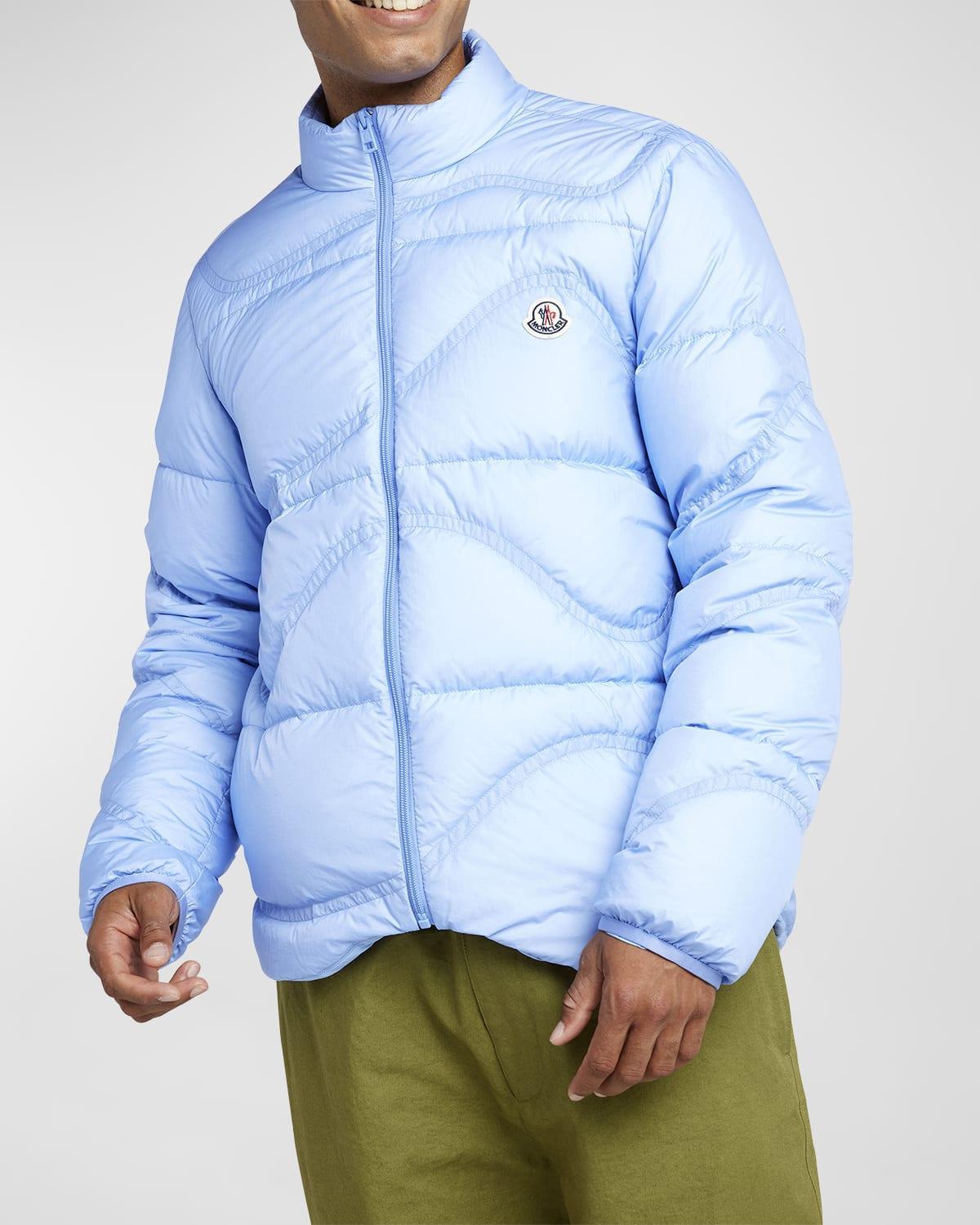 Mens Tayrona Wavy Quilted Down Jacket Product Image