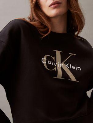 Monogram Logo Relaxed Crewneck Sweatshirt Product Image