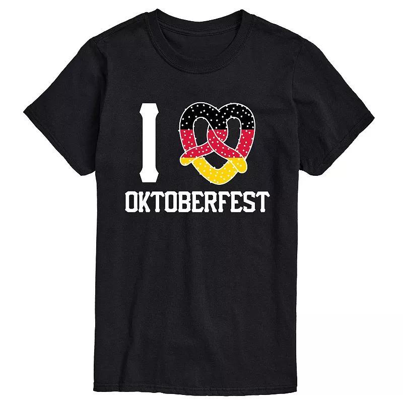 Big & Tall I Pretzel Oktoberfest Graphic Tee, Mens product image