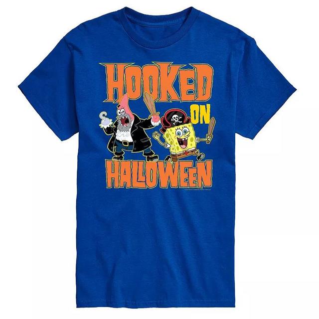 Big & Tall Spongebob Hooked On Halloween Graphic Tee, Mens Product Image