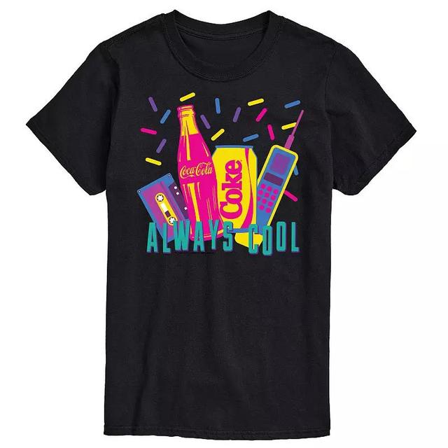 Big & Tall Coca-Cola Always Cool Graphic Tee, Mens Product Image