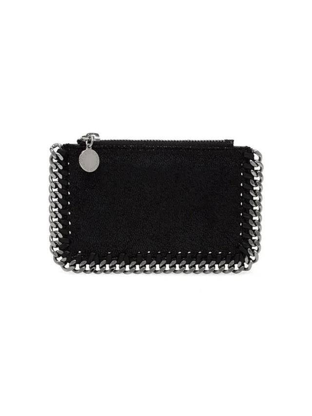 Falabella Zipped Wallet In Black Product Image