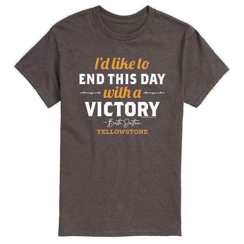 Mens Yellowstone End Day With A Victory Tee Product Image