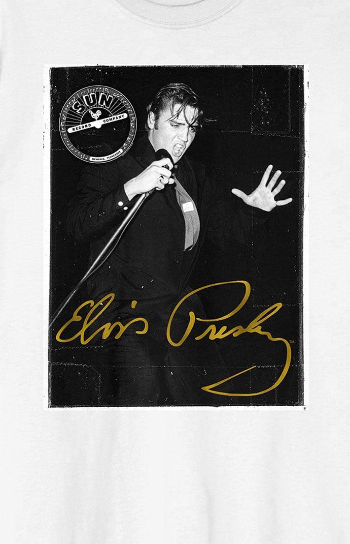 Women's Sun Records Elvis Presley T-Shirt Product Image