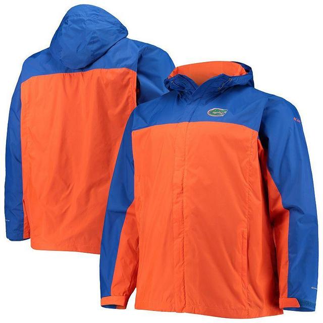 Mens Columbia Royal/Orange Florida Gators Big & Tall Glennaker Storm Omni-Tech Full-Zip Hoodie Jacket Product Image