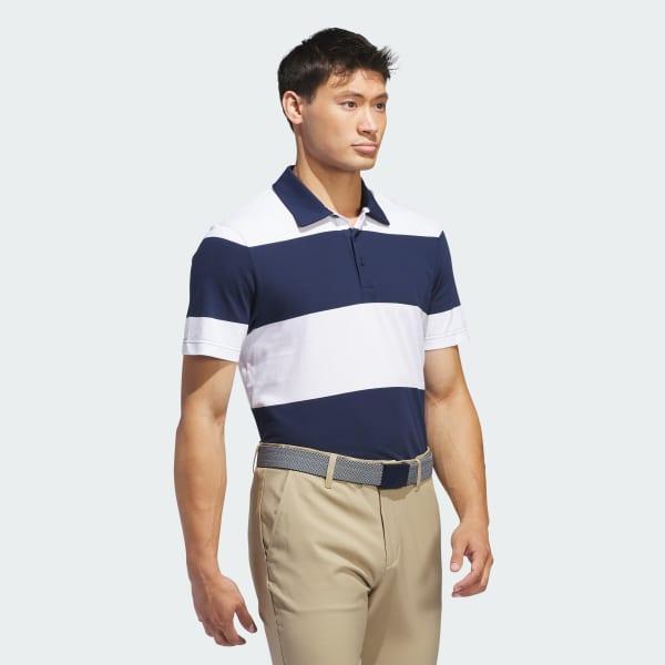 Colorblock Rugby Stripe Polo Shirt Product Image