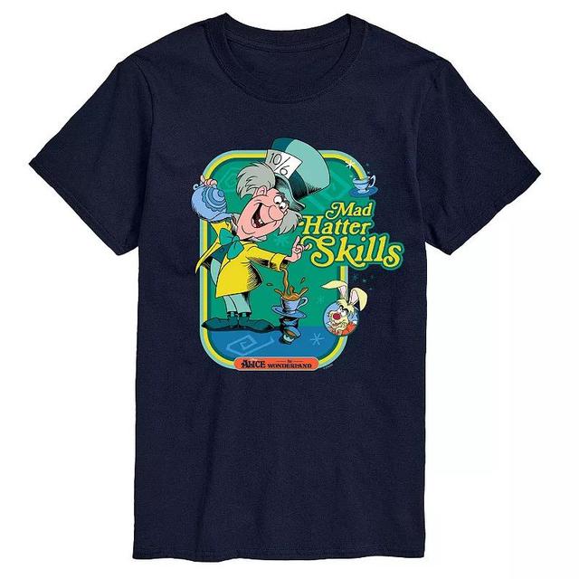 Disneys Alice in Wonderland Big & Tall Mad Hatter Graphic Tee, Mens Product Image