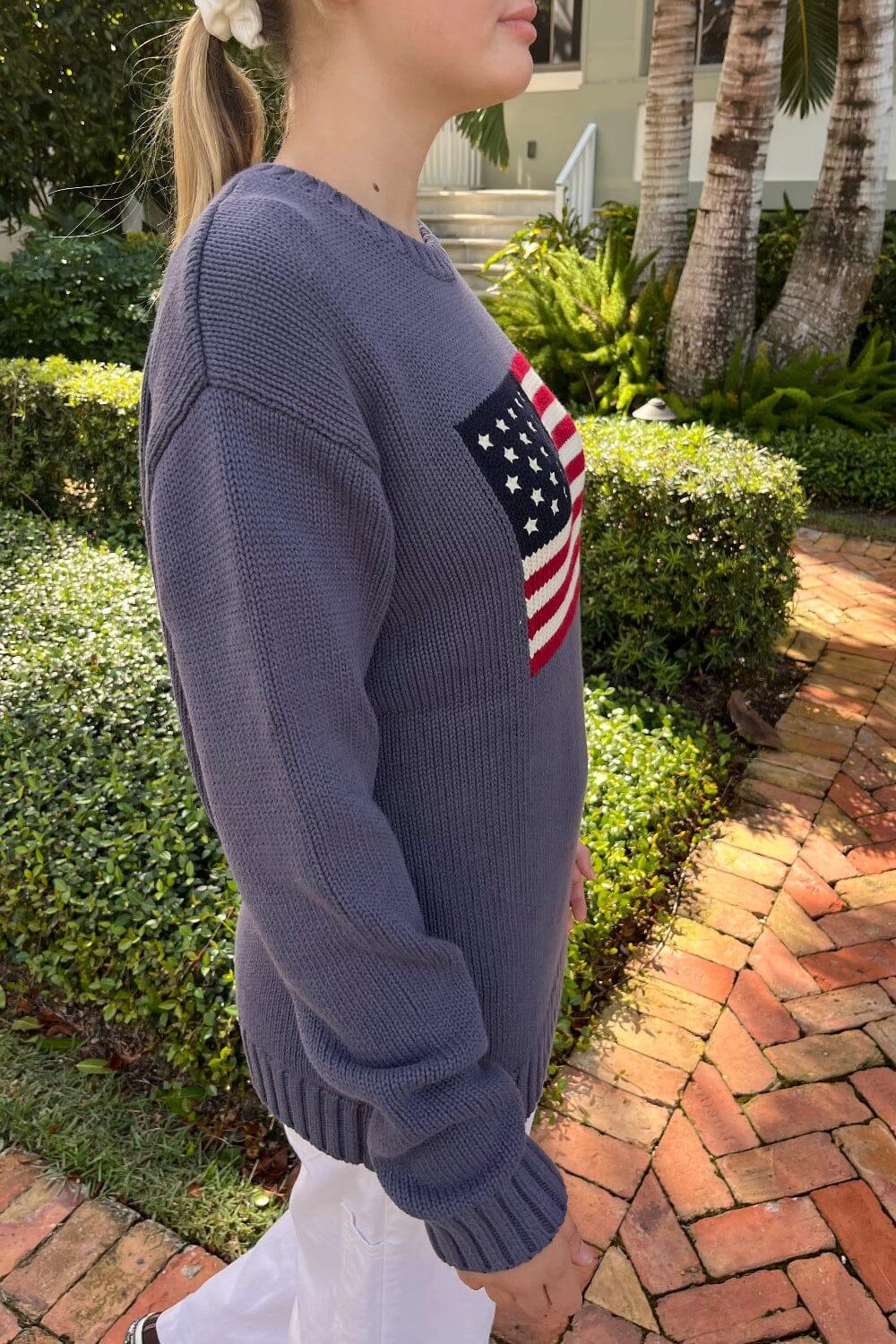 Nico American Flag Sweater Product Image