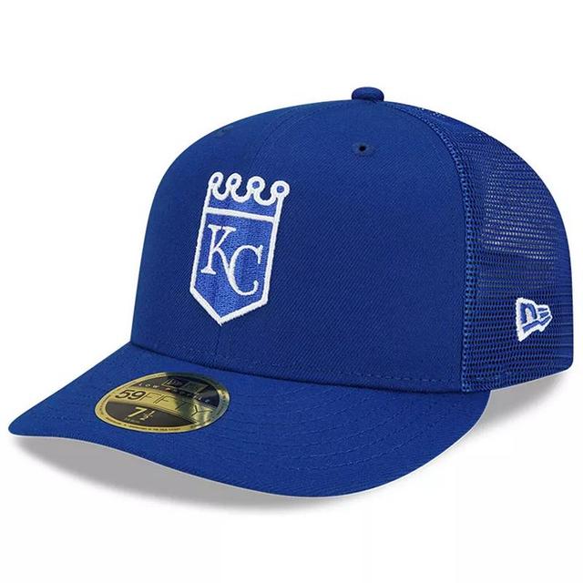 Mens New Era Royal Kansas City Royals 2022 Batting Practice Low Profile 59FIFTY Fitted Hat Product Image