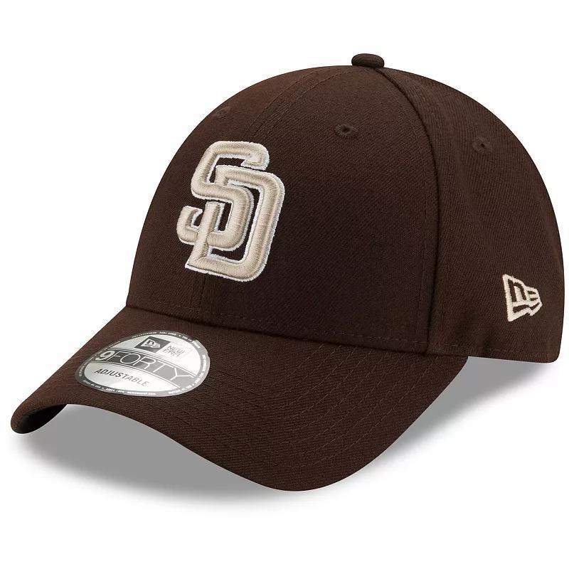 Mens New Era Brown San Diego Padres Alternate The League 9FORTY Adjustable Hat Product Image