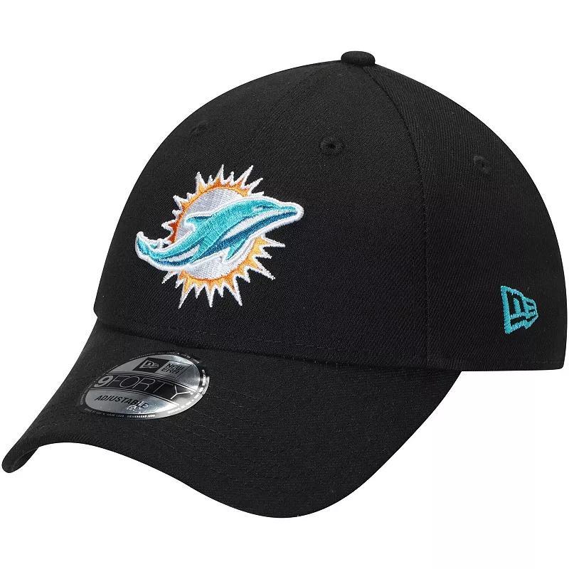 Mens New Era Miami Dolphins The League 9FORTY Adjustable Hat Product Image