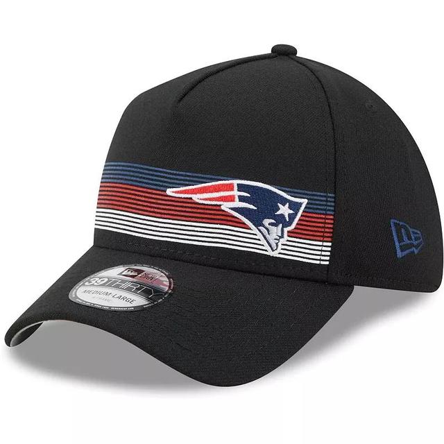 Mens New Era New England Patriots Flawless Stripe 39THIRTY Flex Hat Product Image