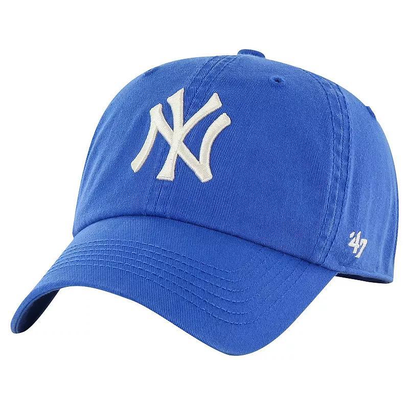 Mens 47 Royal New York Yankees Classic Franchise Fitted Hat Product Image