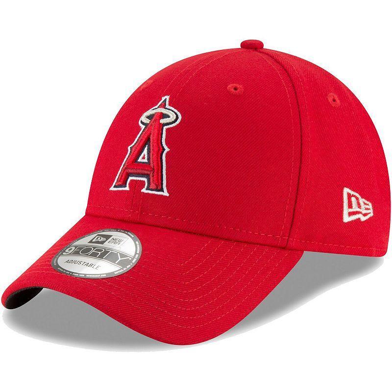 Mens Red Los Angeles Angels Game The League 9FORTY Adjustable Hat Product Image