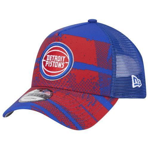 New Era Mens Detroit Pistons New Era Pistons A Frame OTC NBA 24 Tip Off Hat - Mens Product Image