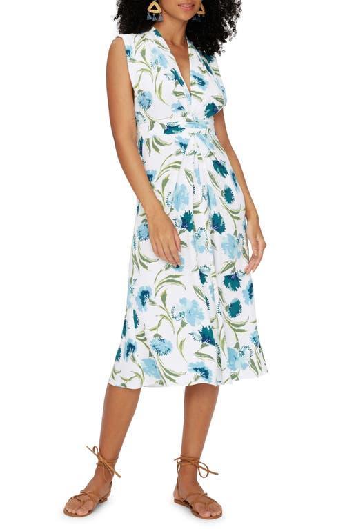 Diane von Furstenberg Livia Floral Sleeveless Dress Product Image