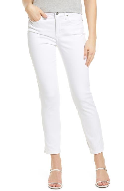 NYDJ Sheri Side Slit Slim Ankle Jeans Product Image