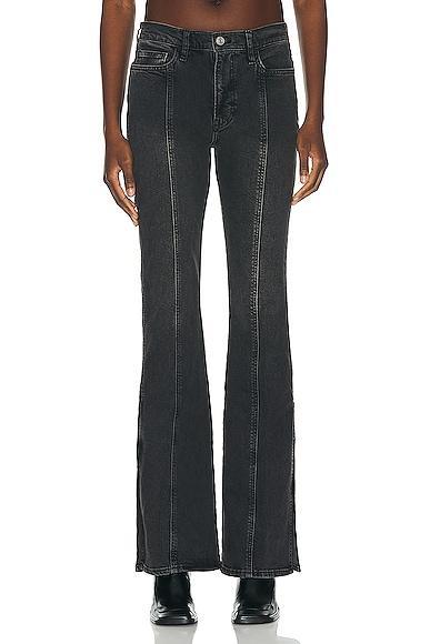 FRAME Le High Waist Side Slit Flare Jeans Product Image