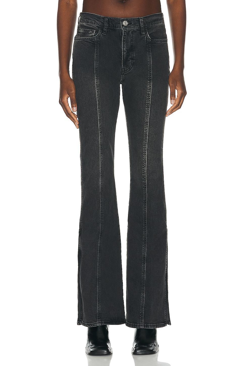 FRAME Le High Waist Side Slit Flare Jeans Product Image