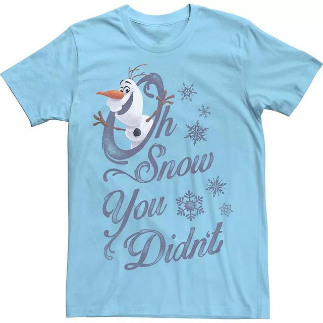 Disneys Frozen Olaf Mens Oh Snow You Didnt Tee Product Image