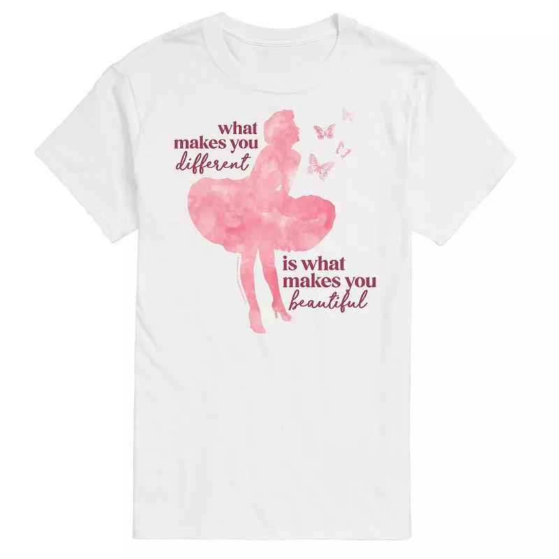 Big & Tall Marilyn Monroe Beautiful Tee, Mens Product Image