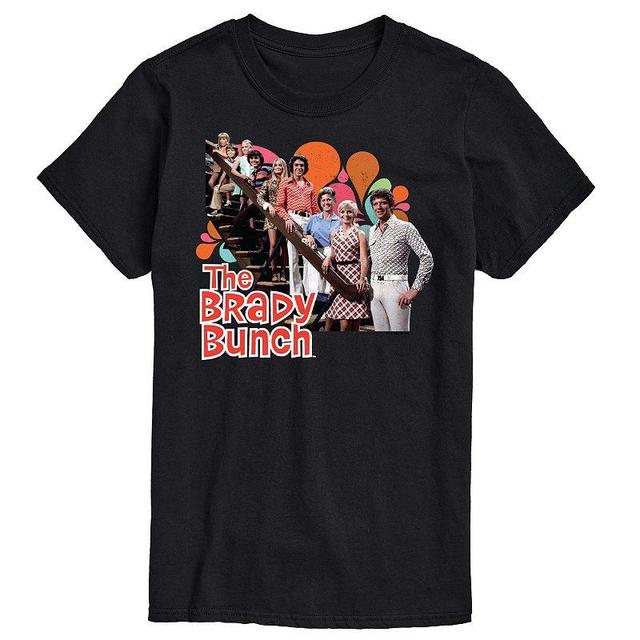 Big & Tall The Brady Bunch Vintage Graphic Tee, Mens Product Image