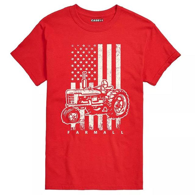 Mens Case IH American Flag Graphic Tee Product Image