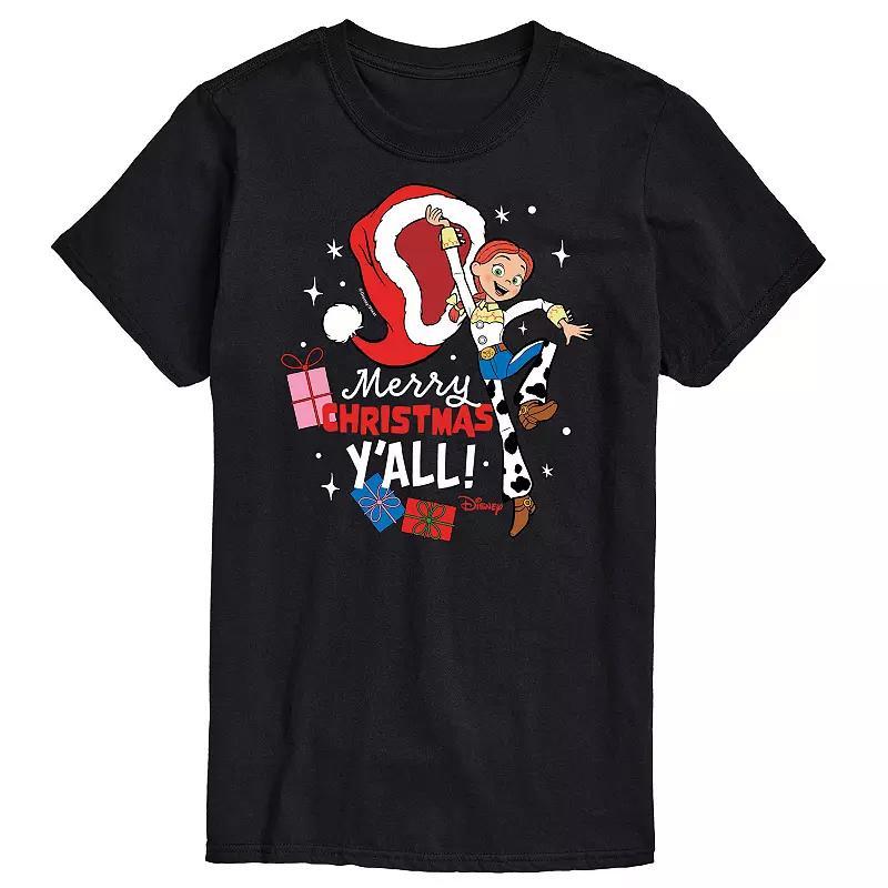 Disney / Pixars Toy Story 4 Jessie Mens Merry Christmas Yall Graphic Tee Product Image