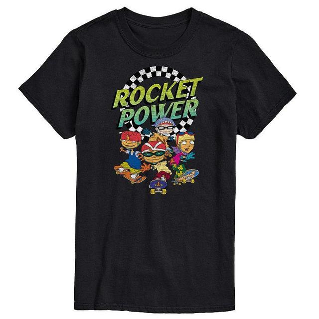 Big & Tall Nickelodeon Rugrats Rocket Power Skating Graphic Tee, Mens Product Image