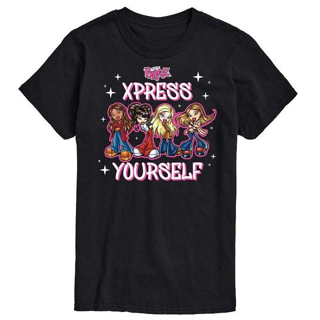 Big & Tall Bratz Xpress Yourself Graphic Tee, Mens Product Image