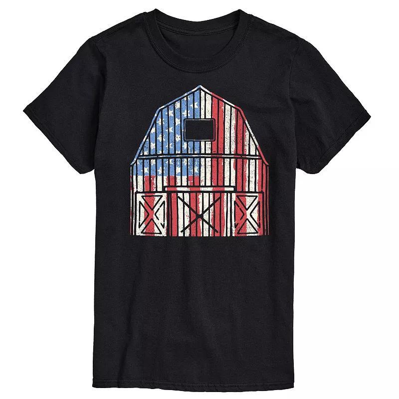 Mens USA Barn Graphic Tee Product Image