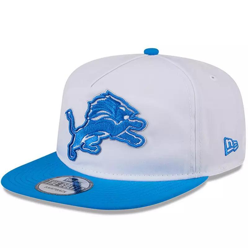 Mens New Era /Blue Detroit Lions 2024 NFL Training Camp Golfer Snapback Hat Product Image