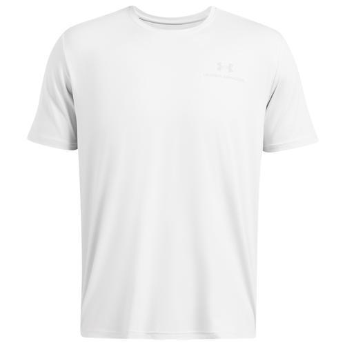 Under Armour Mens Under Armour Vanish Energy Short Sleeve T-Shirt - Mens Black/Distant Grey Product Image