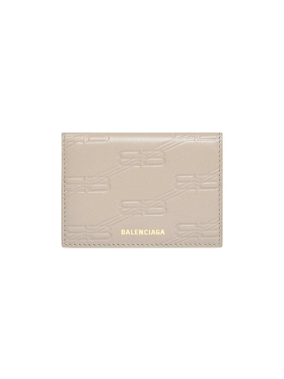 Womens Embossed Monogram Mini Wallet Box Product Image