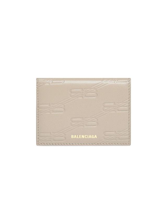 Womens Embossed Monogram Mini Wallet Box Product Image