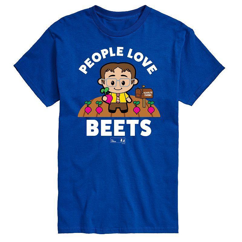 Big & Tall The Office People Love Beets Graphic Tee, Mens Product Image