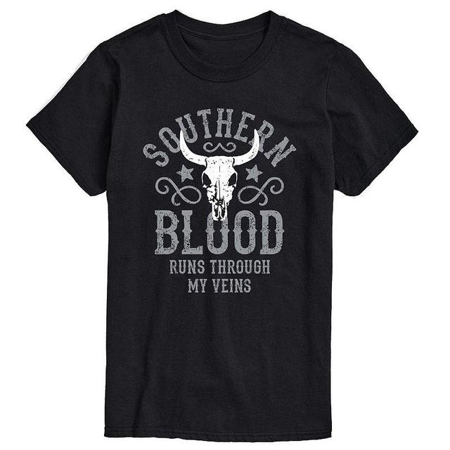 Big & Tall Southern Blood Graphic Tee, Mens Product Image