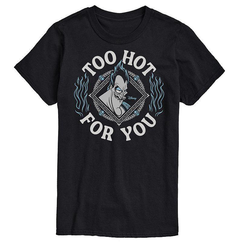 Disney Villains Hades Mens Too Hot For You Graphic Tee Product Image