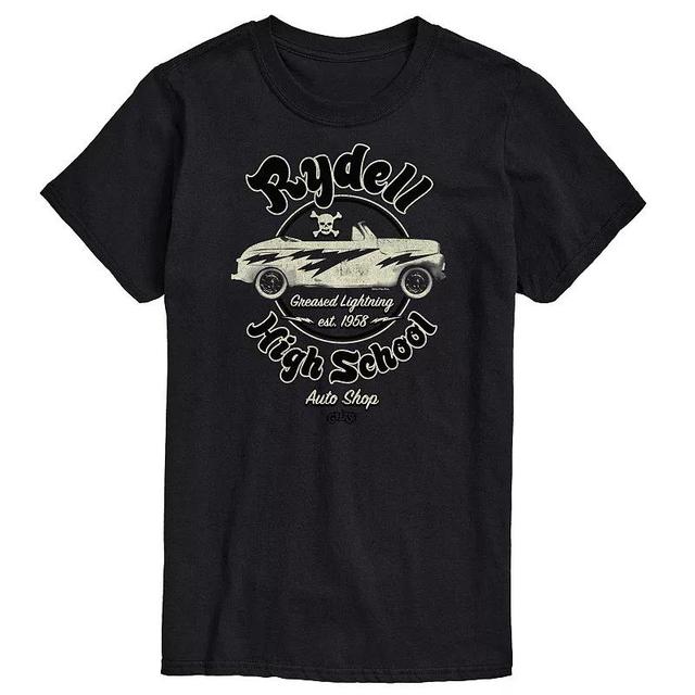 Big & Tall Grease Rydell Auto Shop Graphic Tee, Mens Product Image