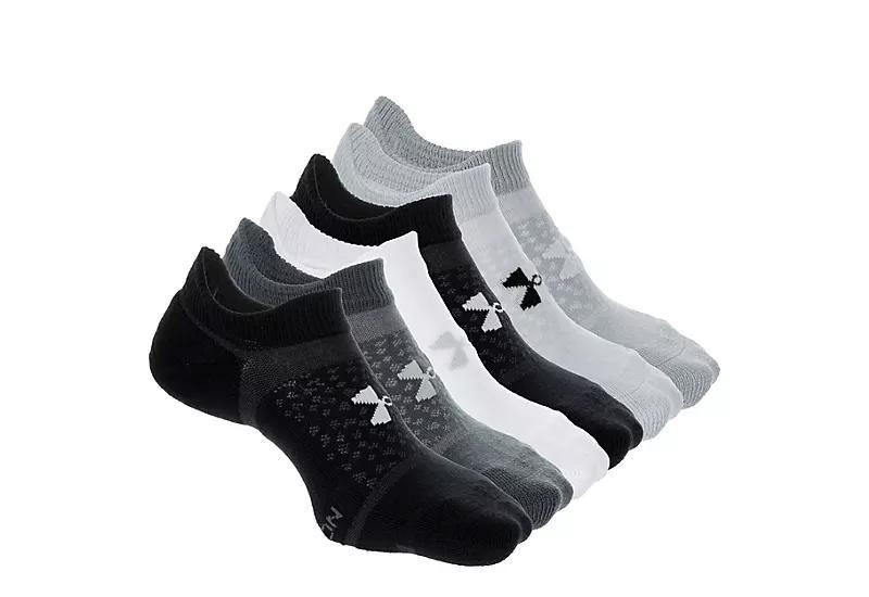 Under Armour Womens Cushioned No Show Socks 6 Pairs Product Image