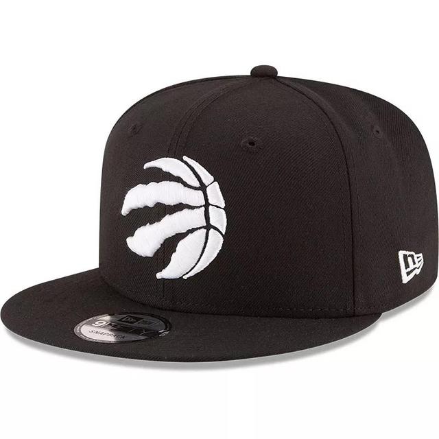 Mens New Era Toronto Raptors & White Logo 9FIFTY Adjustable Snapback Hat Product Image