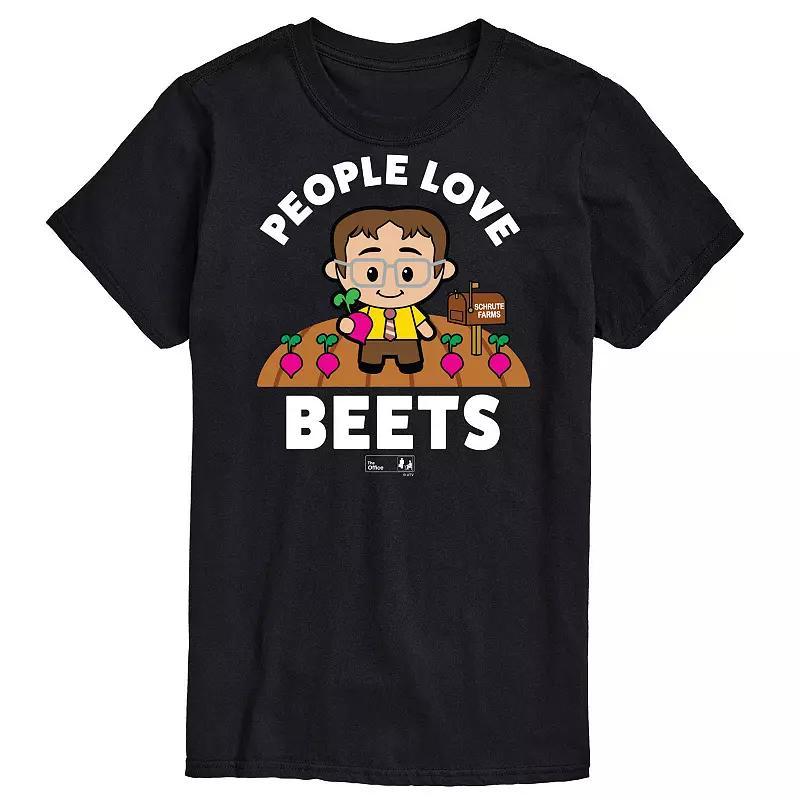 Big & Tall The Office People Love Beets Graphic Tee, Mens Product Image