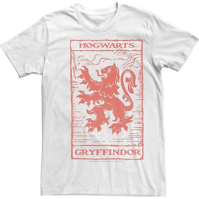 Mens Harry Potter Gryffindor Tarot Playing Card Tee Product Image