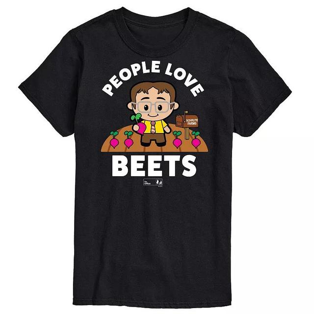 Big & Tall The Office People Love Beets Graphic Tee, Mens Product Image