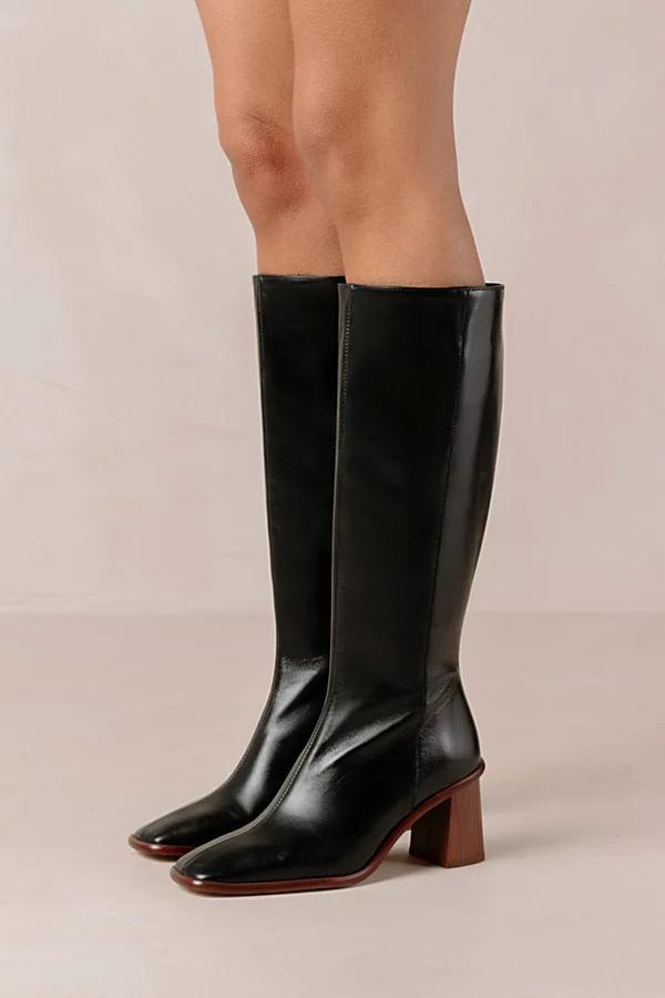 ALOHAS East Leather Knee High Boot Womens at Urban Outfitters Product Image