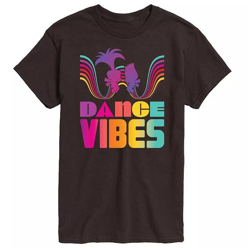 Mens Trolls Dance Vibes Poppy Tee Blue Product Image