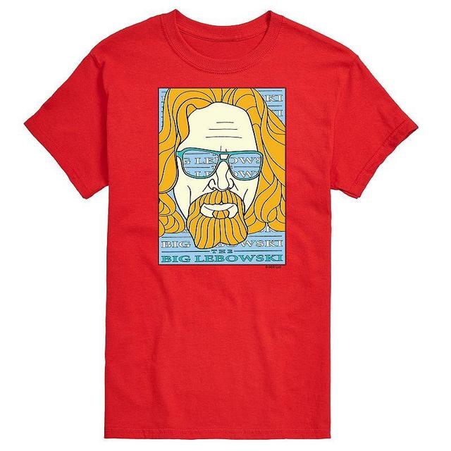 Big & Tall The Big Lebowski Rock Era Poster Tee, Mens Product Image