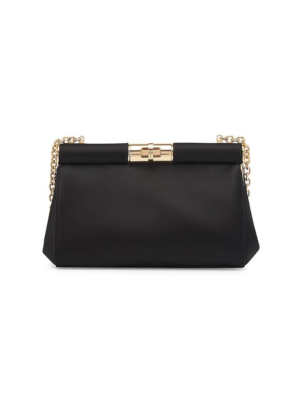 Dolce & Gabbana Small Marlene Satin Shoulder Bag Product Image