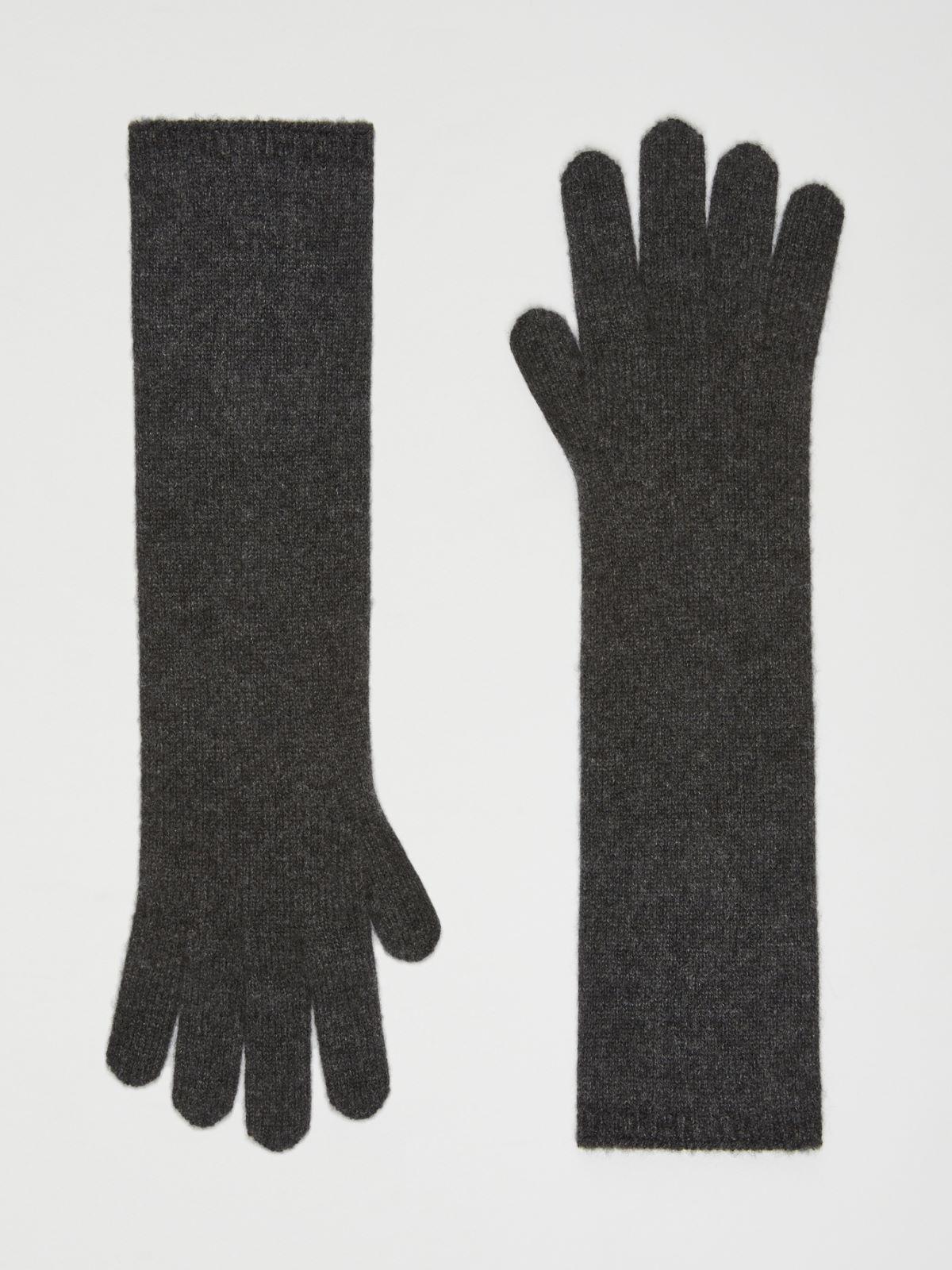 Cashmere Gloves In Grey Product Image